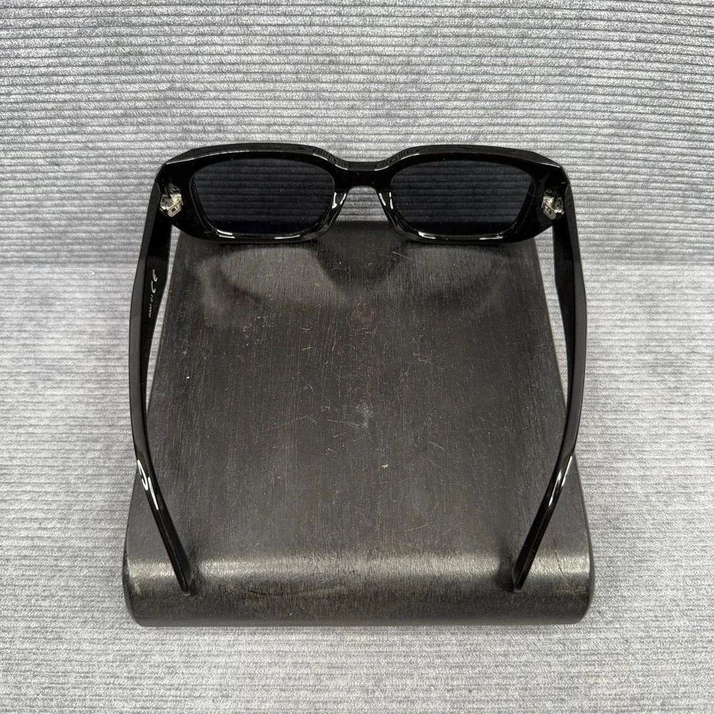 Vintage Y2K Style Chunky Black Rectangle Sunglasses Geometric Thick‎ Frame 90s
